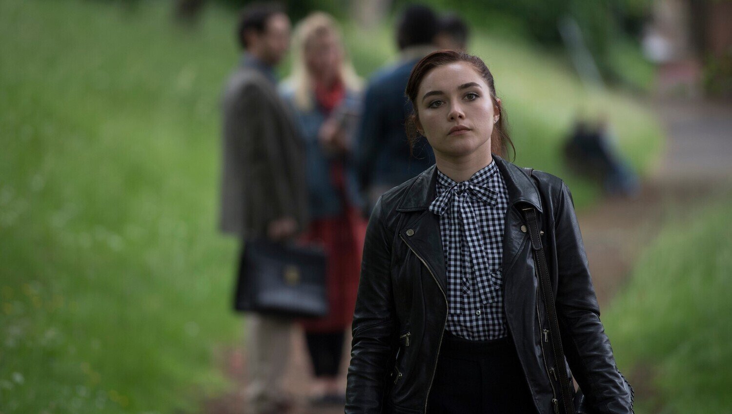 кадр из фильма "Проклятие: Обитель смерти", IMDb 4.9, КП 5.8, в кадре: 

Флоренс Пью - Angela