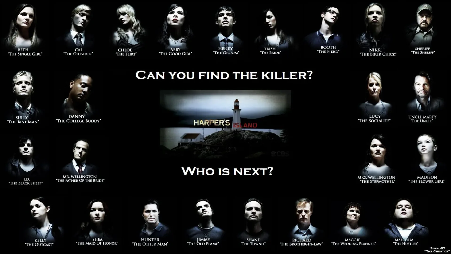 Гениальный гибрид детектива и слэшера. Harper's Island. Отзыв к сериалу "Остров Харпера"