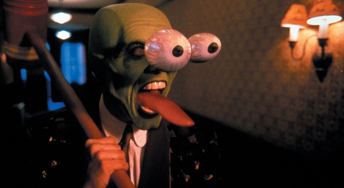 кадр из фильма "Маска", IMDb 7.0, КП 8.0, в кадре: Джим Керри - Stanley Ipkiss / The Mask