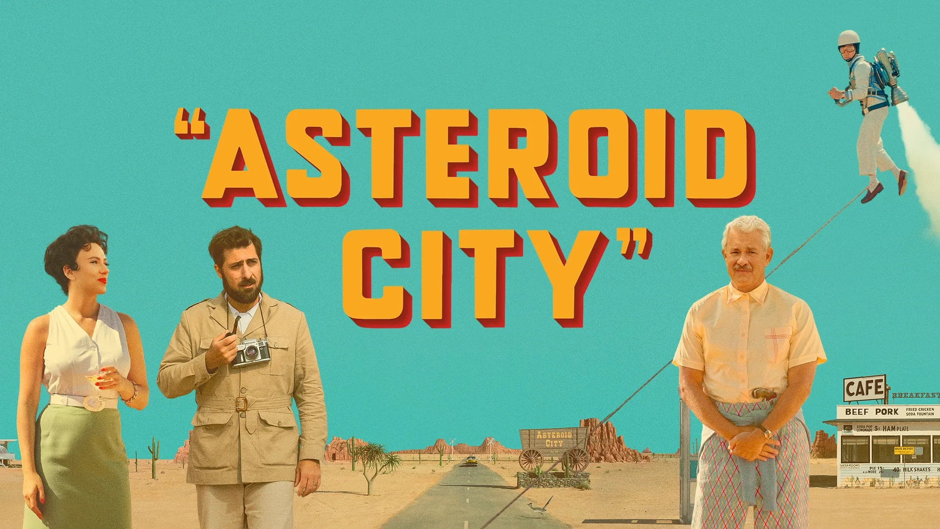 Пост-и-мета-модерновое кино-полотно. Asteroid City. Отзыв к фильму "Город астероидов"