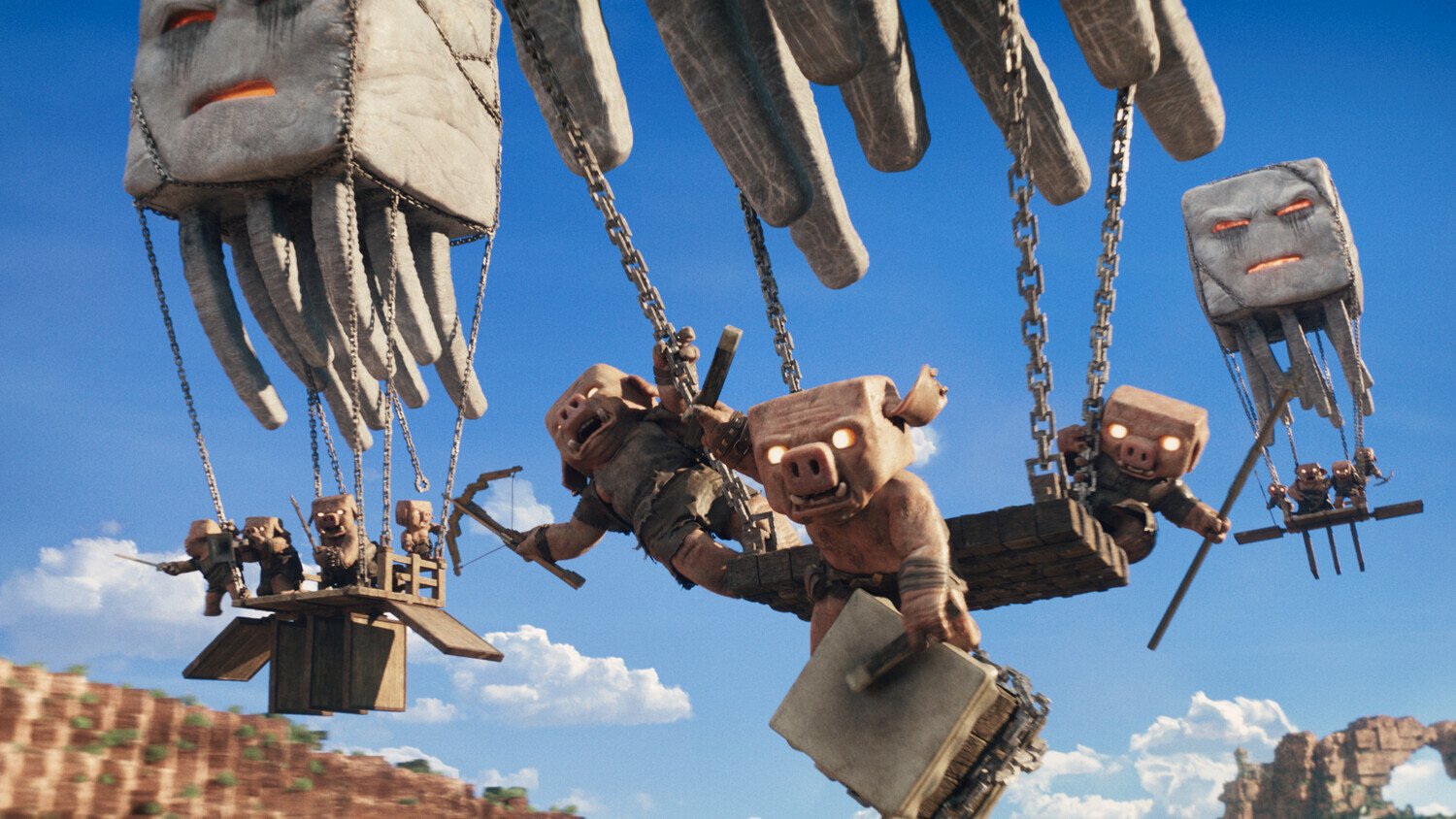 кадр из фильма "Майкрафт в кино"