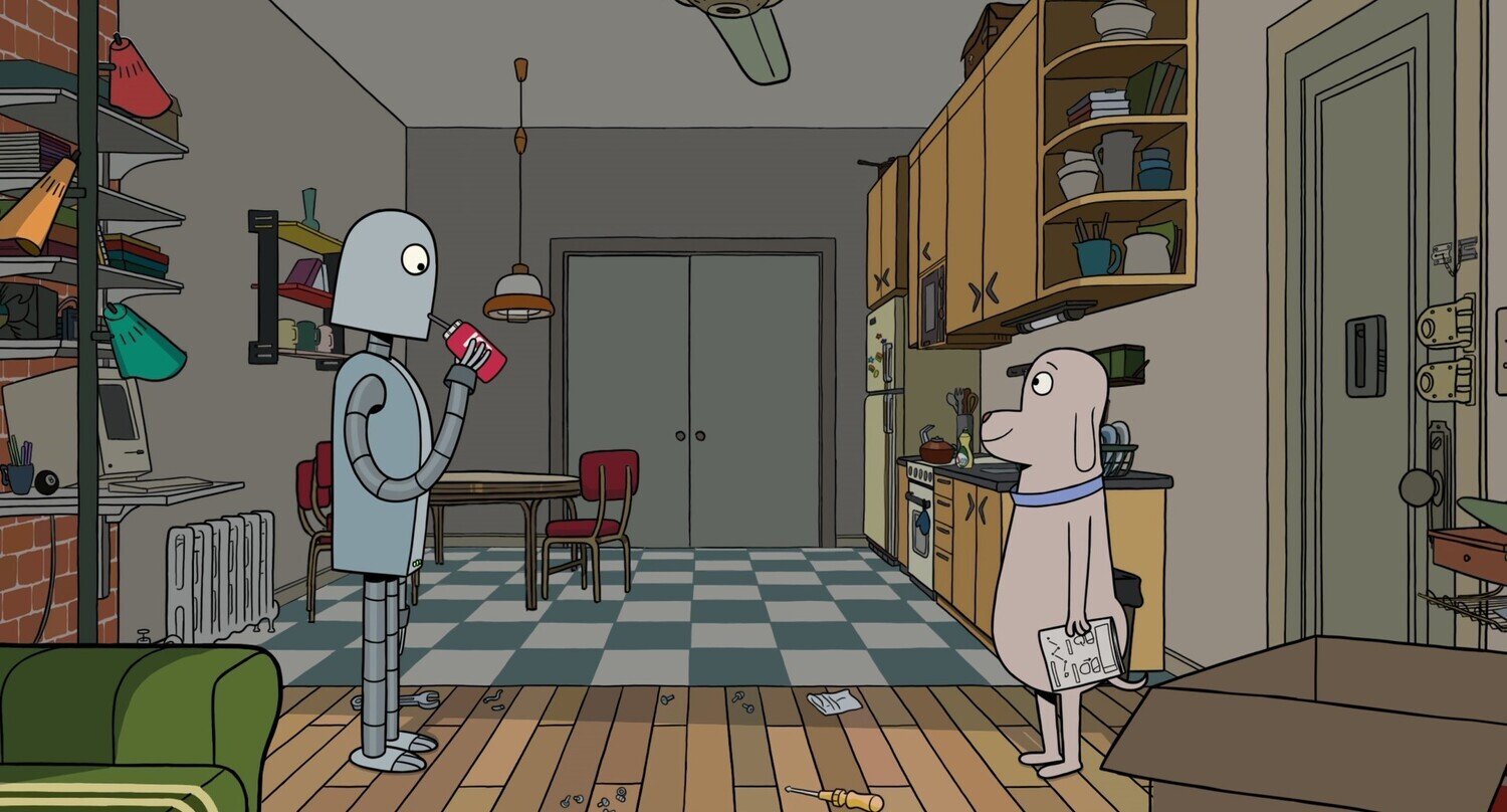 кадр из мультфильма "Мечты робота", IMDb 7.6, КП 7.6, в кадре: Иван Лабанда - Dog / Robot